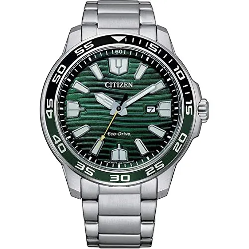 Citizen Eco-Drive AW1526-89X Herrenuhr - Edelstahl Armbanduhr, lichtbetrieben und umweltfreundlich - ideal für stilbewusste Herren.