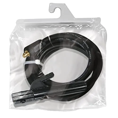 GYS 4 m Stecker 10 25 mm Elektrodenhalter 150 200 A - fertig montiert, ideal für MMA und WIG Inverter von GYS