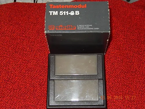 Siedle TM 511-02B Tastenmodul mit 2 Ruftasten von Siedle