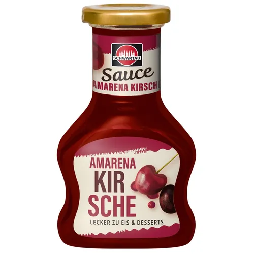GOURVITA DE Schwartau Dessert-Sauce Amarena-Kirsche, 125ml 4642