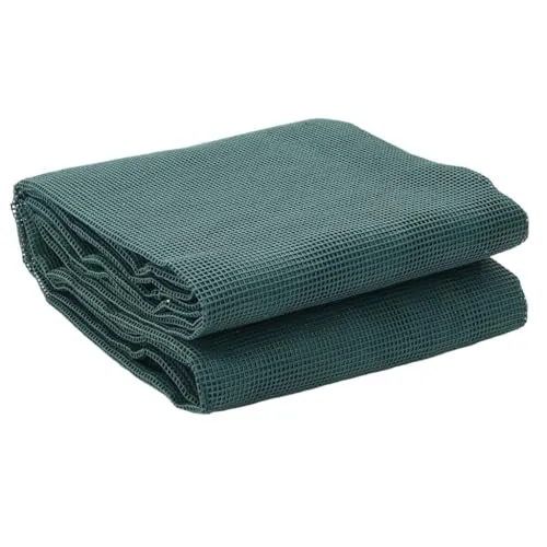 vidaXL Zeltteppich Grün 5,5x2,5 m - Zelt-Zubehör: Langlebiger und rutschfester Teppich aus UV-beständigem Polyester, ideal für Camping und Reisen, bietet Komfort und Schutz für Zeltböden.