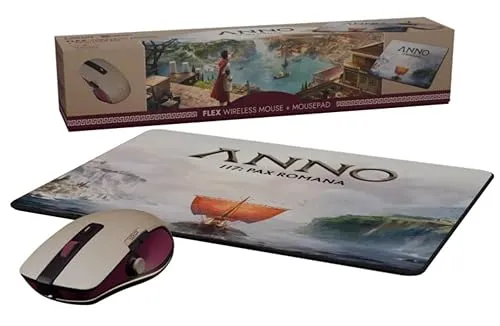 Pixminds X UBISOFT ANNO 117 Bundle Flex Pro-Air Mouse+ Mousepad