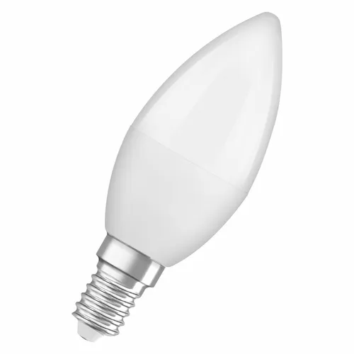 OSRAM STAR E14 LED Kerze 5,5W B40 matt tageslichtweiss 6500K wie 40W