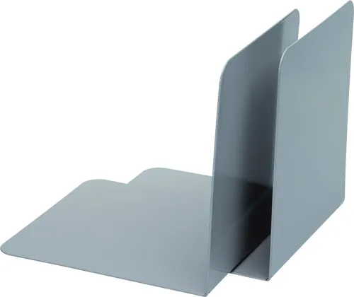 ALCO Tischaufsatz Buchstützen 130x140x140mm metall grau VE=2 Stück