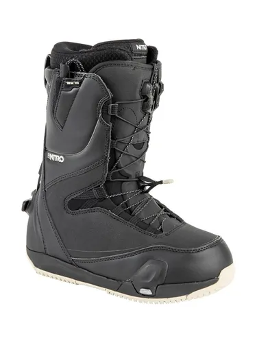 Nitro Cave TLS Step On Boot black-sand 26.0 - Snowboard-Boots mit bahnbrechendem Step On® System für optimale Passform und Komfort, ideal für Anfänger und Profis bei allen Bedingungen.