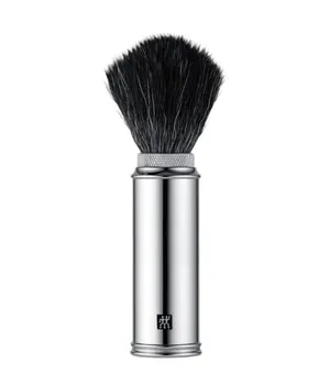 ZWILLING Beauty Rasierpinsel silber - vegan & reisefreundlich - Rasierpinsel aus hochwertigem, patentiertem Kunsthaar. Ideal für das perfekte Schaumergebnis, leicht zu reinigen und perfekt für Reisen dank abschraubbarem Pinselkopf.