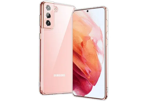 CoolGadget Handyhülle Transparent Ultra Slim Case für Samsung Galaxy S21 6,2 Zoll, Silikon Hülle Dünne Schutzhülle für Samsung S21 5G Hülle