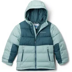 Columbia Pike LakeTM II Jacke für Jungen, Blau 14-16 Jahre - Funktionsjacke mit Outgrown-System, das die Ärmel um 3.8 cm verlängert, ideal für kühle Tage und sorgt für Wärme und Komfort bei Outdoor-Aktivitäten.