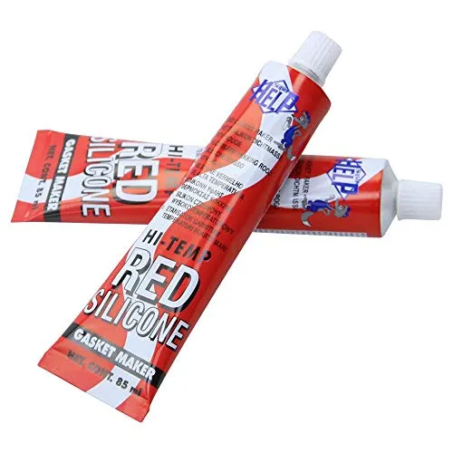 Motordichtmasse High Temp Dichtmittel 2X 85ml -315° Flüssig Dichtung Dichtung Universal Motorgehäuse Getriebe Motorhälften für Hercules Zündapp Puch Kreidler Sachs Mofa Moped Mokick