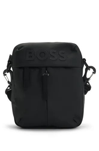 BOSS Stormy_NS_Zip Schultertasche in schwarz von BOSS