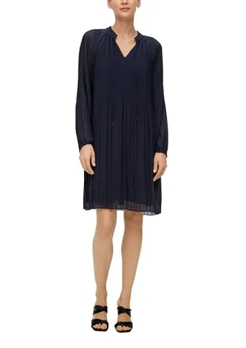 s.Oliver Plissiertes Kleid aus Chiffon von s.Oliver