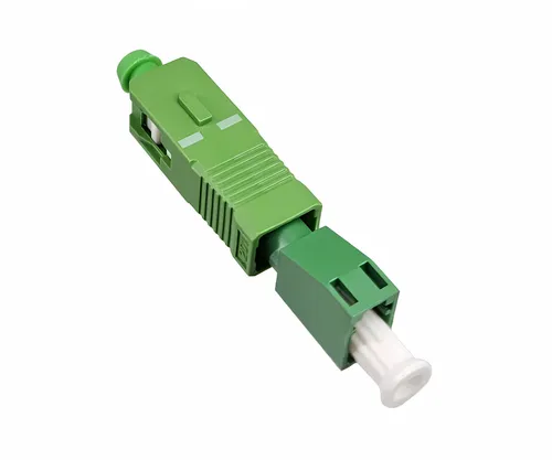 DINIC LWL Adapter LC/APC Buchse auf SC/APC Stecker Glasfaser Adapter, Singlemode