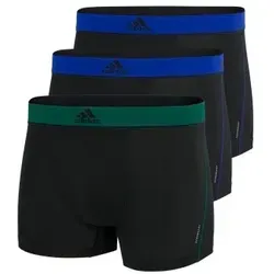 adidas 3P Sport Trunk Blau/Grün Polyester XX-Large Herren