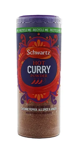 Schwartz Hot Curry Powder, scharfes Currypulver 85g
