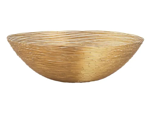 tinkaro Obstschale VILLE in gold von tinkaro