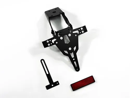 Kawasaki Z 1000 BJ 10-13 / Z 1000 SX BJ 11-17 Nummernschildhalter IBEX Pro - Hochwertiger Nummernschildhalter für Kawasaki-Modelle, schwarz und aus deutscher Fertigung – ideal für eine individuelle Optik.