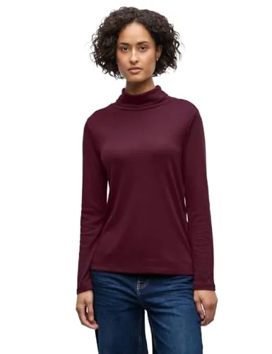 Street One Damen Basic Rollkragenshirt