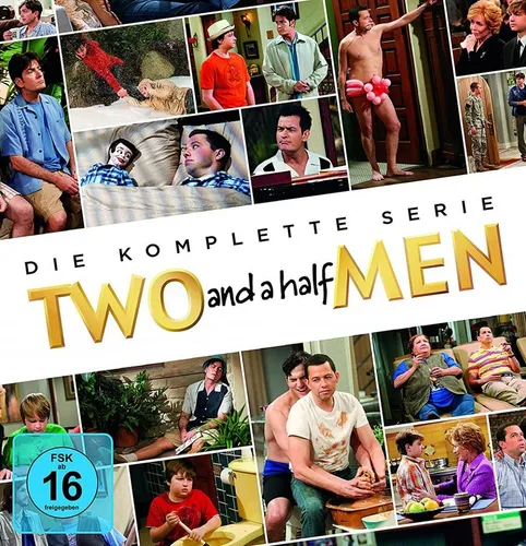 Two and a Half Men: Staffel 1-12 [40 DVDs]