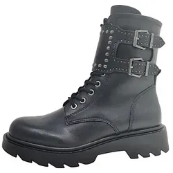 Tamaris Stiefelette 1-25238-43 001 - Wanderschuhe mit 4.5 cm Absatzhöhe, ideal für komfortable Outdoor-Aktivitäten und stilvolles Wandern.