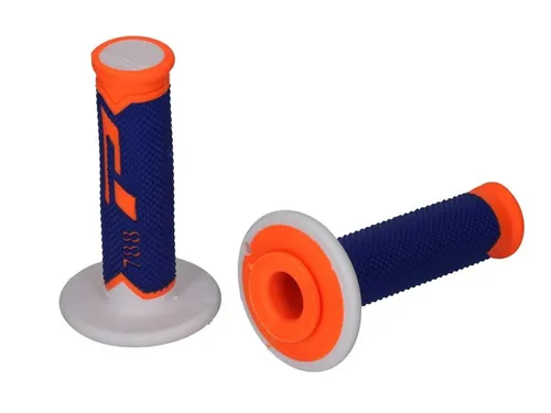 Progrip 788 Cross Triple Density Grips Griffe Griffgummis orange/weiß/blau