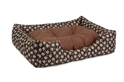 BedDog Hundebett Mimi - Robustes Hundesofa aus Cordura, waschbar und bequem - Hundebett aus Cordura und Microfaser-Velours, bietet optimalen Liegekomfort und ist pflegeleicht. Ideal für drinnen und draußen, perfekt für jeden Raum!
