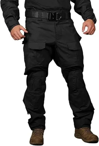 EMERSONGEAR Gen3 Paintballhose mit Knieschützer, Kampfhose Army Airsoft Kampf BDU Hose