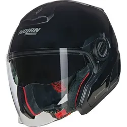 Nolan N40-5 Classico Jethelm - Schwarz - XL - Motorradhelm mit Airbooster-Technologie für optimale Belüftung und Komfort. Ultraweites Visier für beste Sicht und N-Com vorbereitet für nahtlose Kommunikation.
