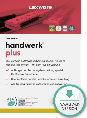 Produktbild Lexware handwerk plus 2026