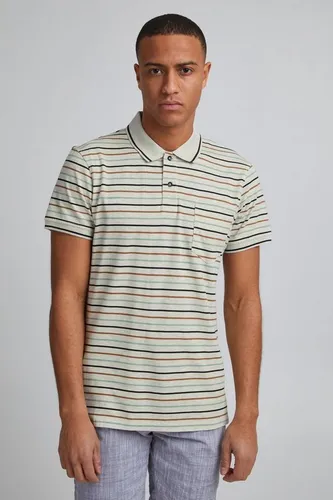 Blend BHDominik Herren Poloshirt mit Grandad-Ausschnitt - Poloshirt für Herren, aus hochwertiger, nachhaltig produzierter Baumwolle, ideal für Freizeit und Urlaub, mit stylischem Grandad-Ausschnitt und seitlichen Schlitzen.