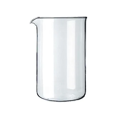 1512-10 Ersatzglas Kaffeebereiter 1,5l - Hochwertiges Borosilikatglas für Kaffeebereiter, hitzebeständig und ideal für aromatischen Kaffeegenuss.