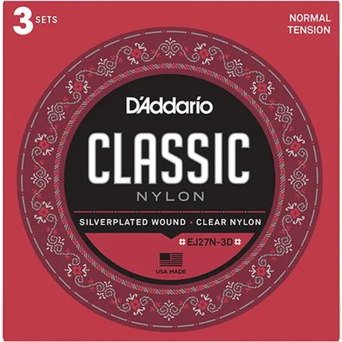 EJ27N-3D Nylon 3 Pack von D'Addario