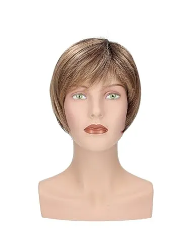 Perücke Alicia - Modischer Short-Bob für kleine Kopfgröße