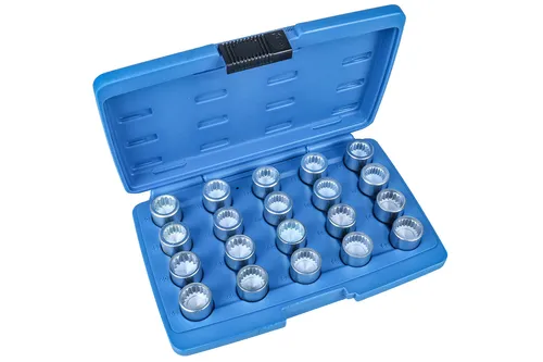 CONDOR Felgenschloß-Spezialschlüssel-Satz (20-tlg.) VAG / Porsche 5270