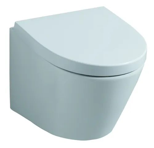 Geberit Flow WC Sitz 575950000 - Absenkautomatik & Edelstahl-Scharniere - WC-Sitz in elegantem Weiss mit praktischer Absenkautomatik und langlebigen Edelstahl-Scharniere, passend für Geberit Flow Modelle.