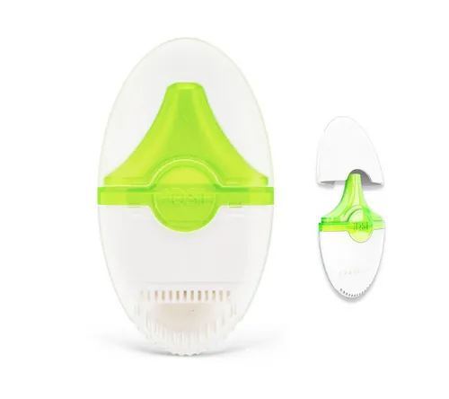 Medosan Inhalationsgerät Inhalo DSI Naseninhalator - Praktischer Tascheninhalator - Inhalatoren: Ideal für Allergien und Atemwegserkrankungen, unterstützt die Salzlufttherapie mit hochwertigem Steinsalz. Effektiv und einfach anzuwenden, auch für unterwegs.