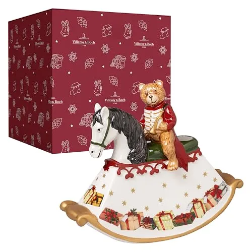Villeroy & Boch Christmas Toys Schaukelpferd Kerzenständer 17 cm