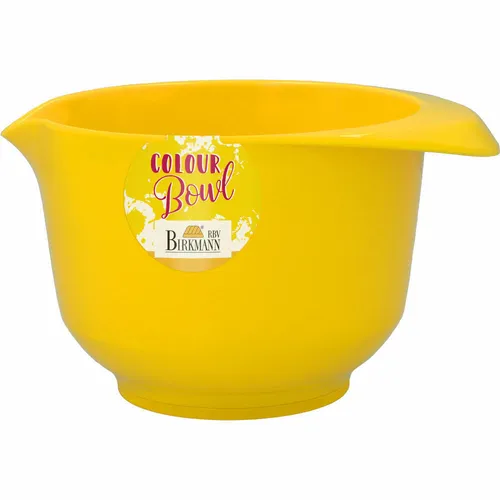 Birkmann Colour Bowl Rühr- und Servierschüssel Rührschüssel Schüssel Gelb 750 ml