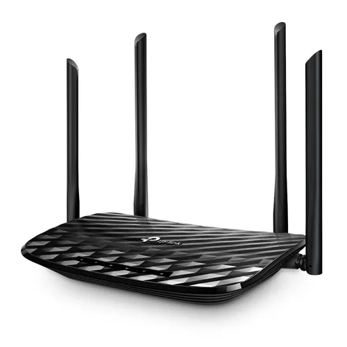 TP-Link Archer A6 - Dual-Band Wi-Fi 5 Router mit 4-Port-Switch - Router mit 1GbE Geschwindigkeit, ideal für schnelles Streaming und Gaming im ganzen Haus.
