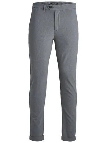 JACK & JONES Herren Jjimarco Jjconnor AKM 909 Grey Mel Noos Hose - Wanderhosen mit schmalem Oberschenkel und superenger Passform, ausgestattet mit Bi-Stretch für maximale Flexibilität und eleganter Optik.