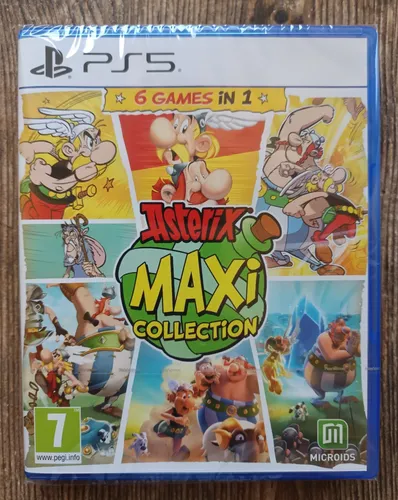 ASTERIX MAXI COLLECTION für PS5 - Neu & OVP - PC- & Videospiele, spannende Action & Abenteuer für bis zu 2 Spieler, ideal für gemeinsames Zocken auf der PlayStation 5!
