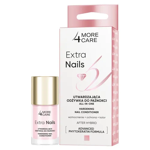 More4Care Extra Nails utwardzająca odżywka do paznokci 10ml (P1) 5900116097442