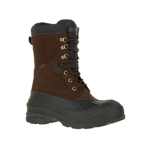 Kamik NationWide Herren Winterstiefel - Wasserdicht & Warm - Wanderschuhe mit wasserdichtem Wildleder und 3M™ Thinsulate™ Isolation. Ideal für Outdoor-Aktivitäten bei extremen Temperaturen bis -40°C.