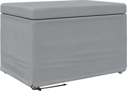 vidaXL Hocker Hellgrau – Modernes Design für jeden Raum