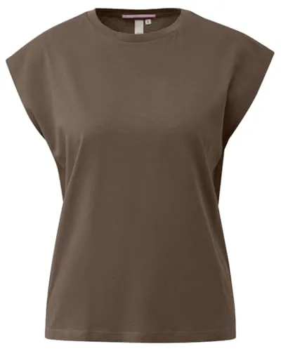 s.Oliver Damen T-Shirt – Loose Fit, Baumwoll-Jersey, Fledermausärmel