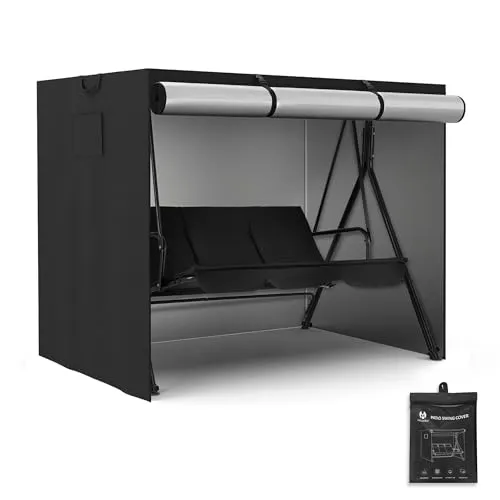 M MCombo Hollywoodschaukel Abdeckung 2-3 Sitzer, Wasserdicht & UV-Beständig - Schützen Sie Ihre MCombo Hollywoodschaukel (Modelle 8003 & 8007) mit dieser reißfesten Abdeckplane (180x125x150 cm). Ideal für 2-3 Sitzer, sorgt sie für Langlebigkeit und schützt vor Witterungseinflüssen.