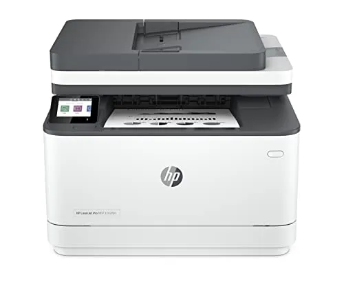HP LaserJet Pro MFP 3102fdn - Multifunktions-Laserdrucker mit automatischem Duplex, hohe Druckgeschwindigkeit bis zu 33 Seiten/Min, ideal für Teams bis 7 Personen