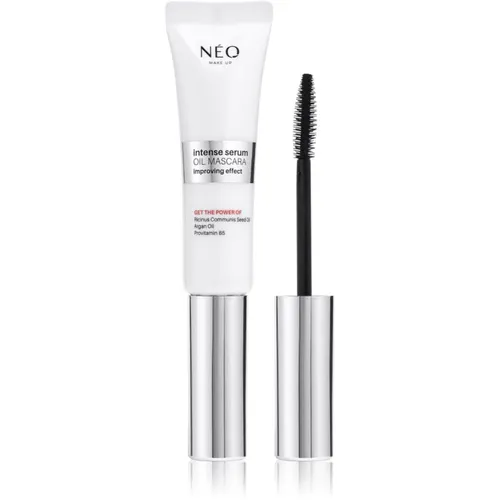NEO MAKE UP Intense Serum Oil Mascara - Nährende Wimperntusche in Schwarz - Mascaras, 9 ml, vereint Wimpernpflege und perfekten Look, pflegt und stärkt die Wimpern für einen ausdrucksstarken Blick.