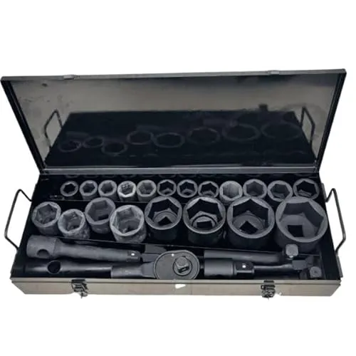 Kraft Steckschlüssel Satz 26-teilig 21-65mm 3/4