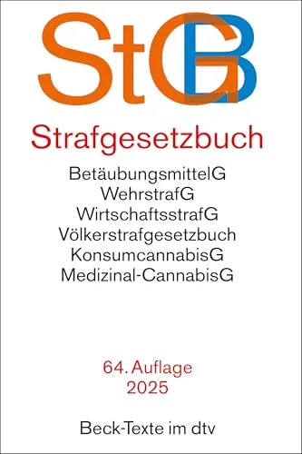 Strafgesetzbuch mit Einführungsgesetz und weiteren Gesetzen von dtv Verlag