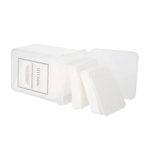 Sonew 200 Stück Nageltücher, Fusselfreie Nail art Gel Entferner Nagel Wattepad Papier Maniküre Polish Gel Entferner Reiniger Wischen Fusselfreie Wattepad